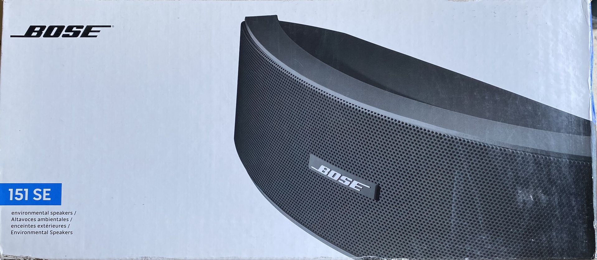 Bose 151 Se - Ulkokaiutin - Musta, 1kpl uusi , Turku
