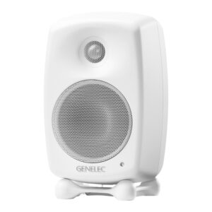 Genelec G Two valkoiset - asuntomessudemo
