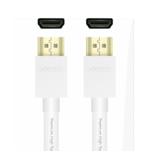 Qnect High Speed - valkoinen 4k HDMI kaapeli (varastopoisto, Oulu)