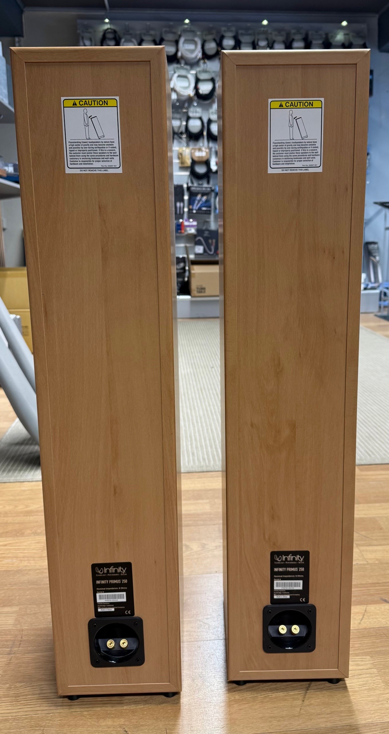 Infinity Primus 250 lattiakaiutin pari - vaihtolaite Jyväskylä - Image 2