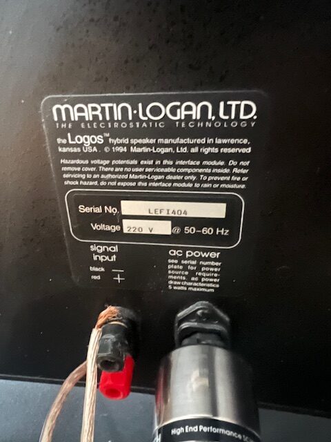 MartinLogan Logos keskikaiutin - Image 3