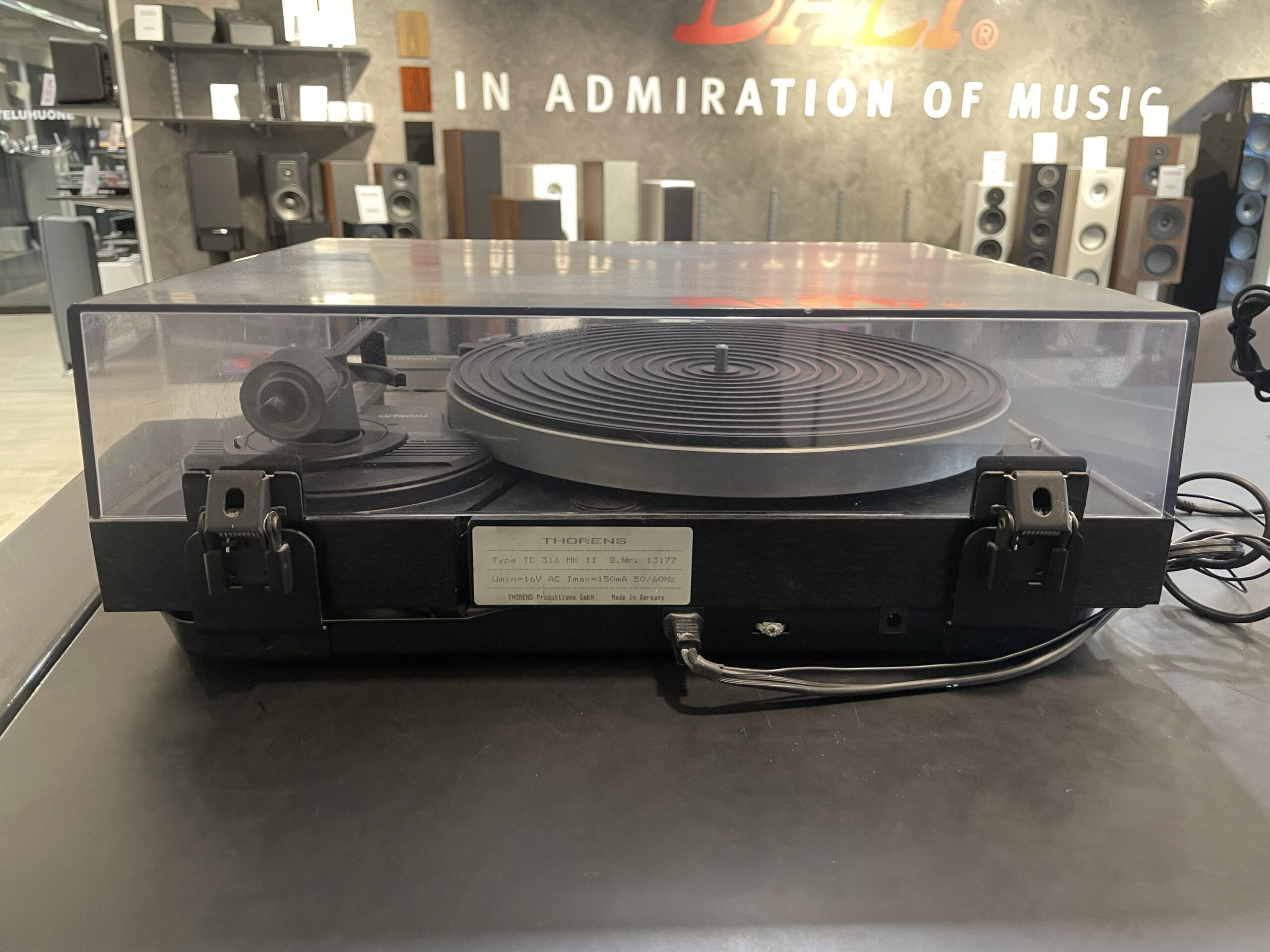 Thorens TD 316 MK2 + Ortofon MC Tango - vaihtolaite - Image 5