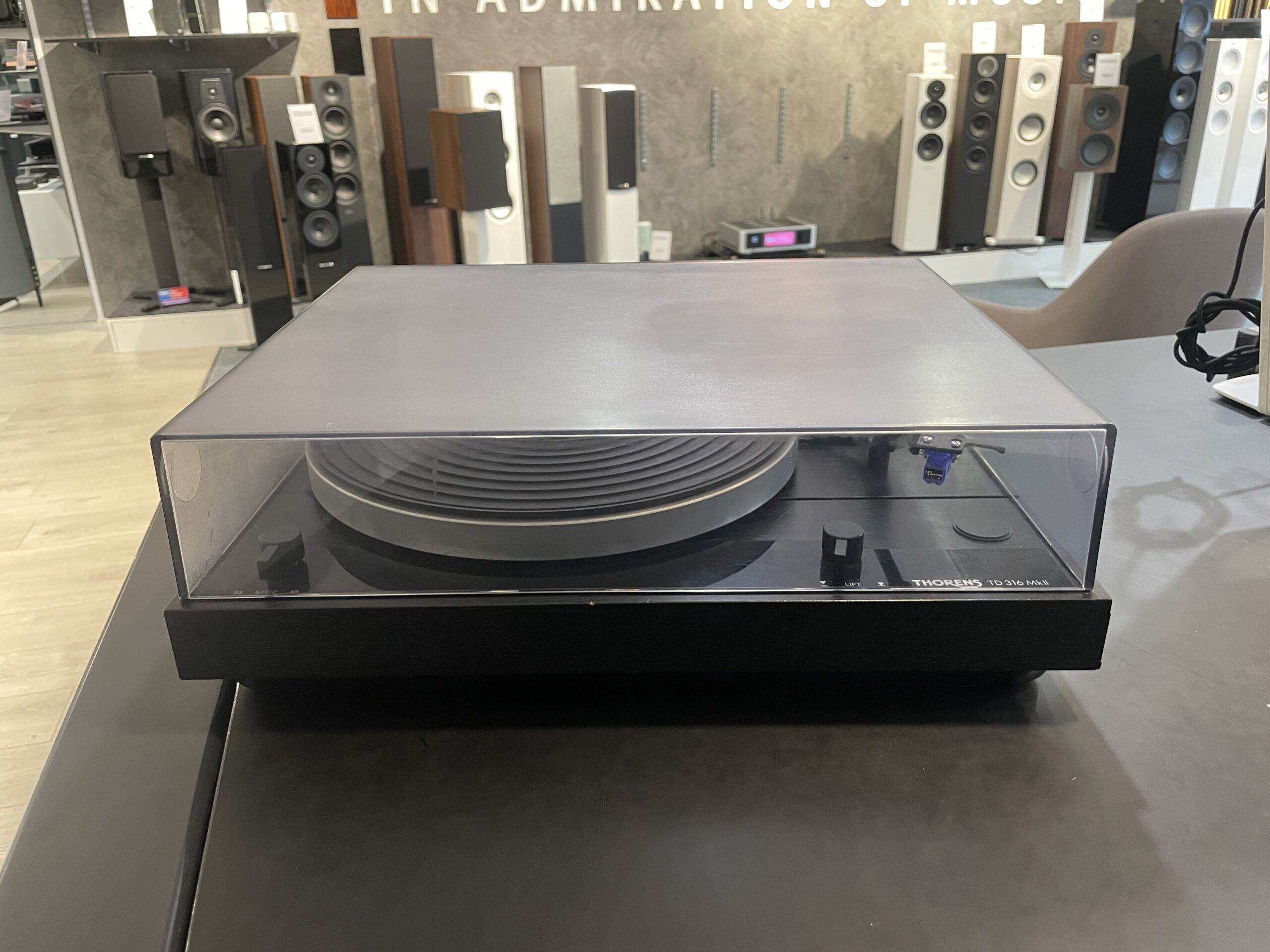 Thorens TD 316 MK2 + Ortofon MC Tango - vaihtolaite - Image 4