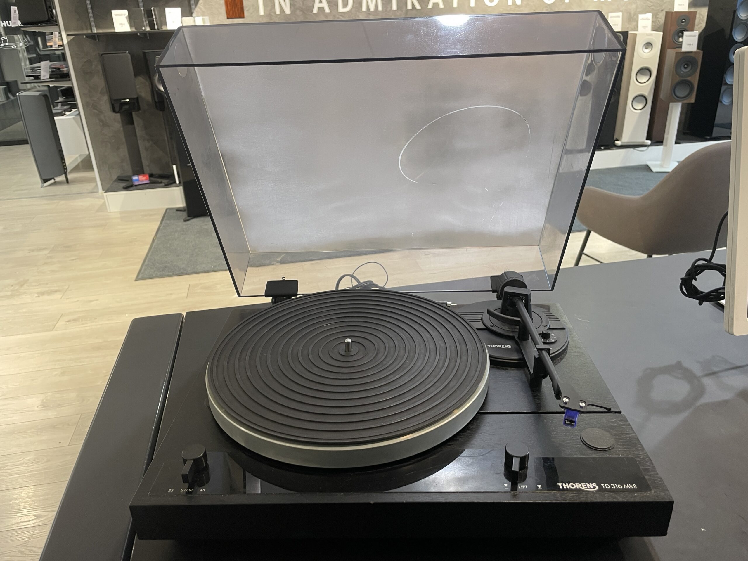 Thorens TD 316 MK2 + Ortofon MC Tango - vaihtolaite - Image 2