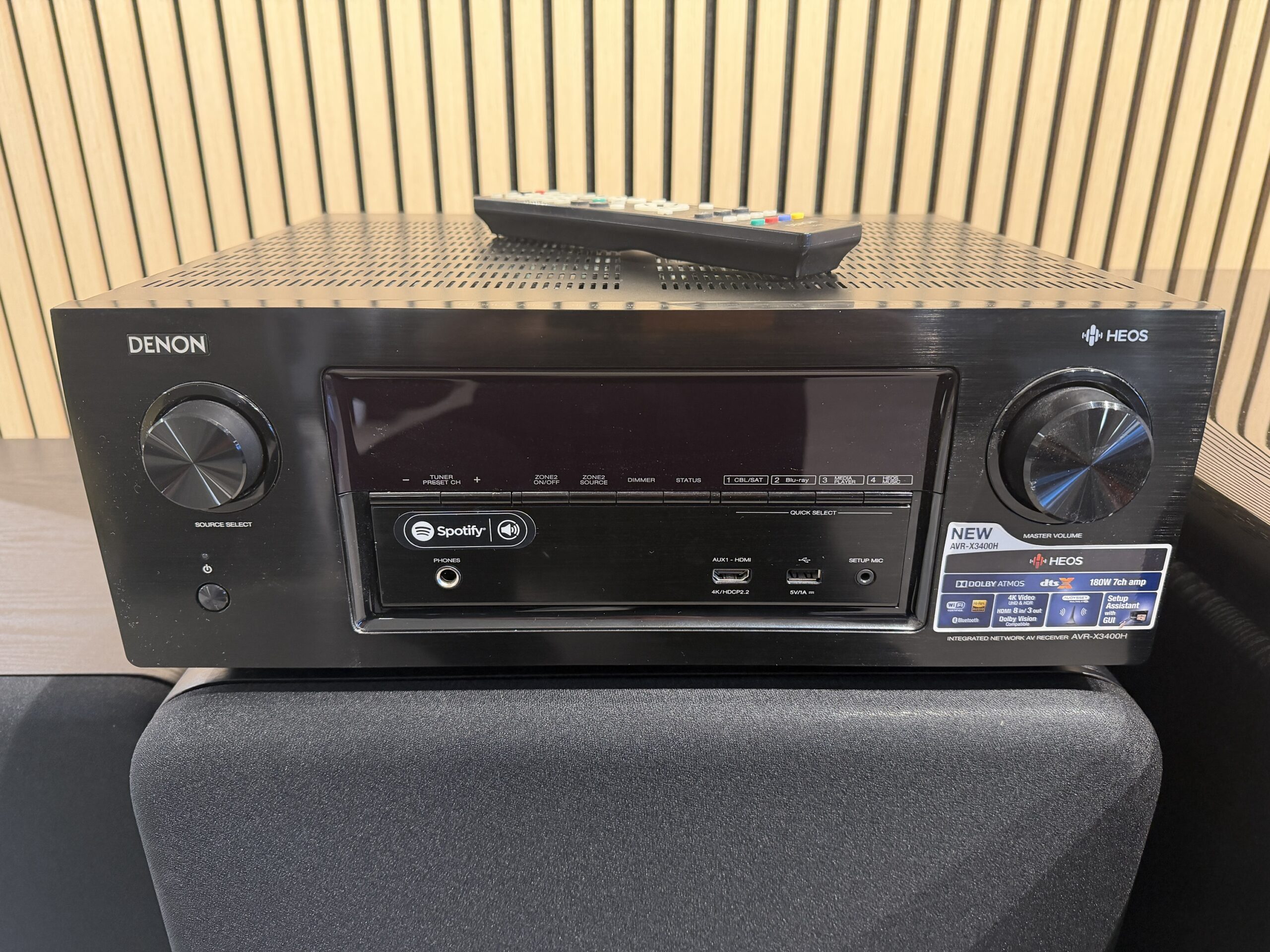 Denon AVR-X3400H – 7.2-kanavainen AV-viritinvahvistin (vaihtolaite)